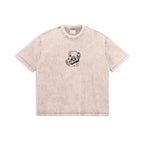 One Piece Ace Anime Print T-Shirt  Pure Cotton Washed Short-Sleeve Top Cartoon Graphic Style