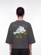 Women's OVERSZIED TEE - Cloud Branch