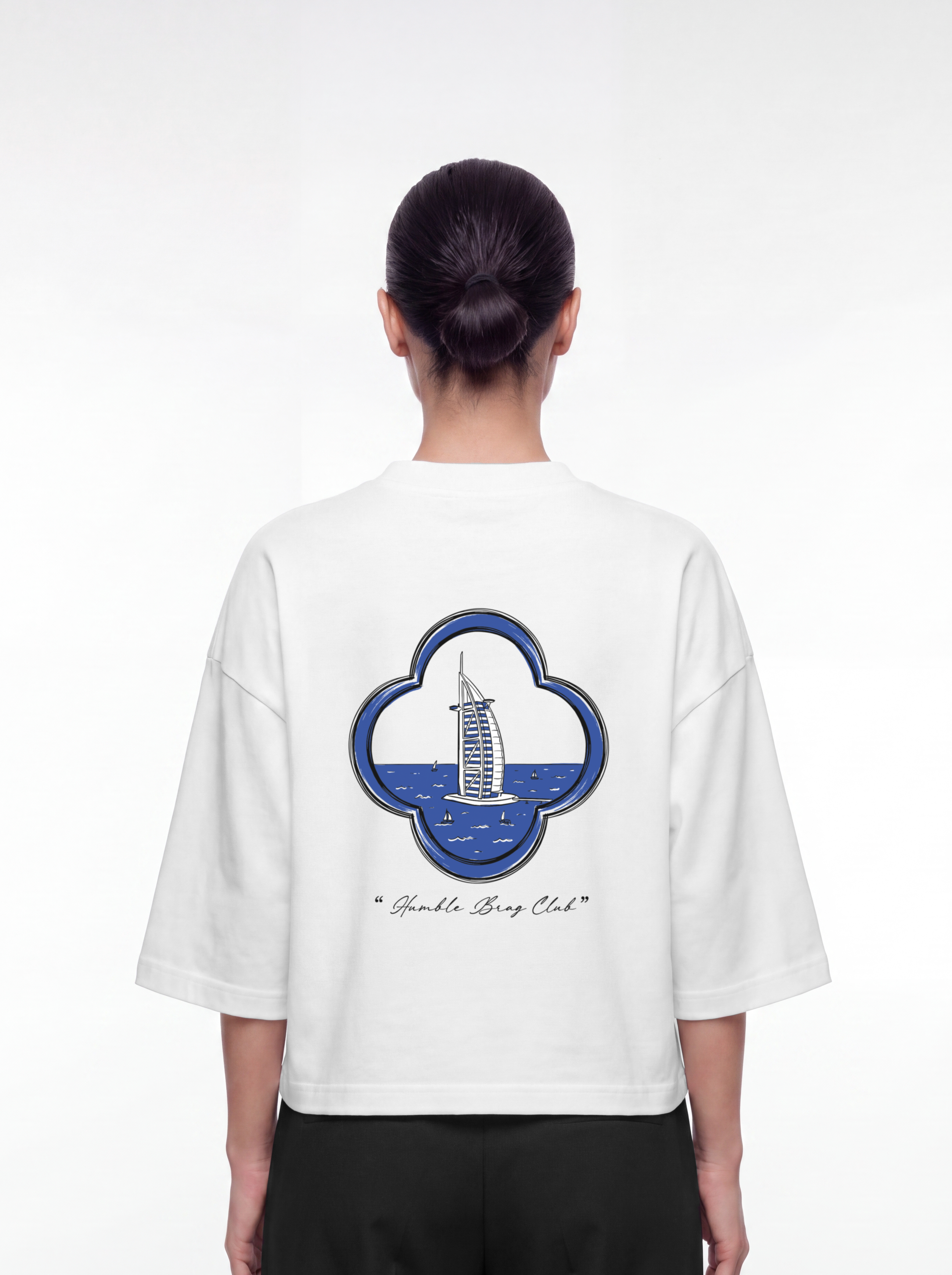 Women's OVERSZIED TEE - Dubai crest