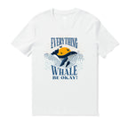 Hawaiian Tee For Men Sunset Whale Chorus Tee Crew Neck 100% Cotton