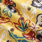 1940s Vintage Hawaiian Shirt For Men Summer of San Pedro Shirt Camp Collar 100% Cotton