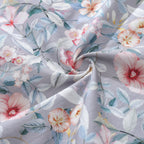 Hawaiian Shirt For Men Sea of Flowers Shirt Camp Collar 100% Cotton