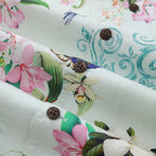 Hawaiian Shirts For Men Hummingbird Print Shirt 100% Cotton
