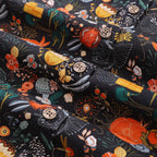 Men's Hawaiian Shirt The Secret Garden Print By Lucille Pattern Cotton Button-down Short Sleeve Aloha Shirt