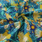 Men's Hawaiian Shirt Power of Nature By Car Pintos Print Cotton Button-down Short Sleeve Aloha Shirt