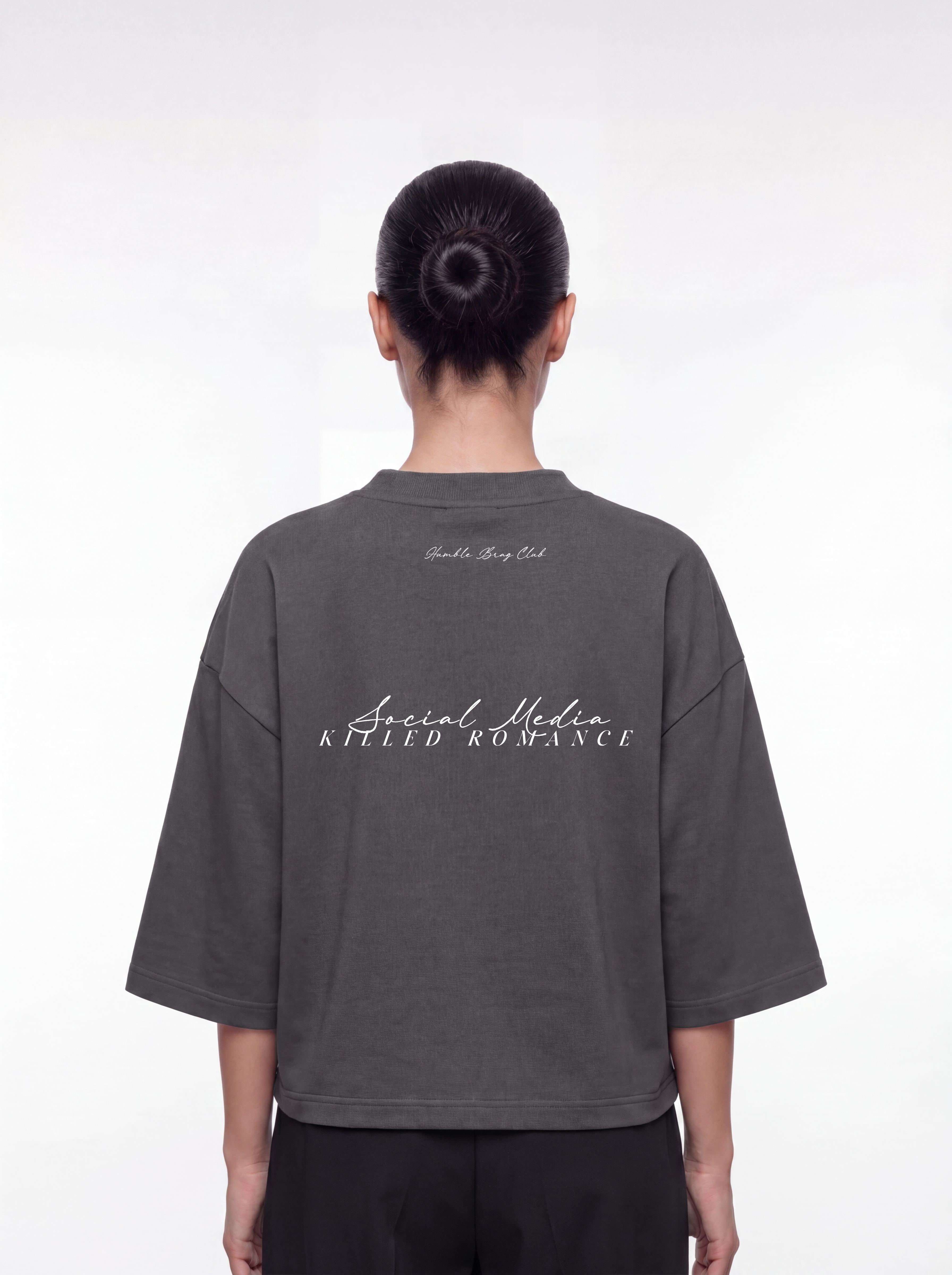 Women's OVERSZIED TEE - Killed romance