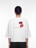 Women's OVERSZIED TEE - Kiss Code