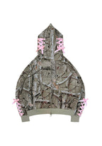 FORBIDDEN ZIP HOODIE NATURAL