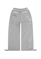 WHISPER OVERSIZED SWEATPANTS GREY MARL