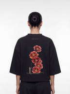 Women's OVERSZIED TEE - Poppy Drift