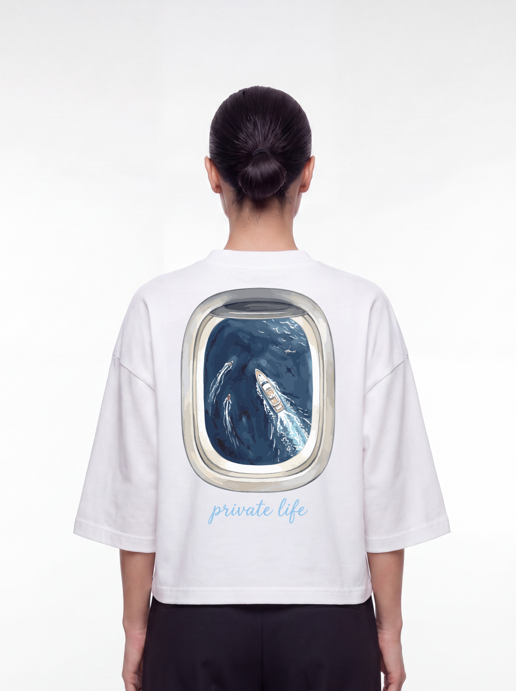 Women's OVERSZIED TEE - Private Life