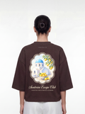 Women's OVERSZIED TEE - Santorini Esape Club