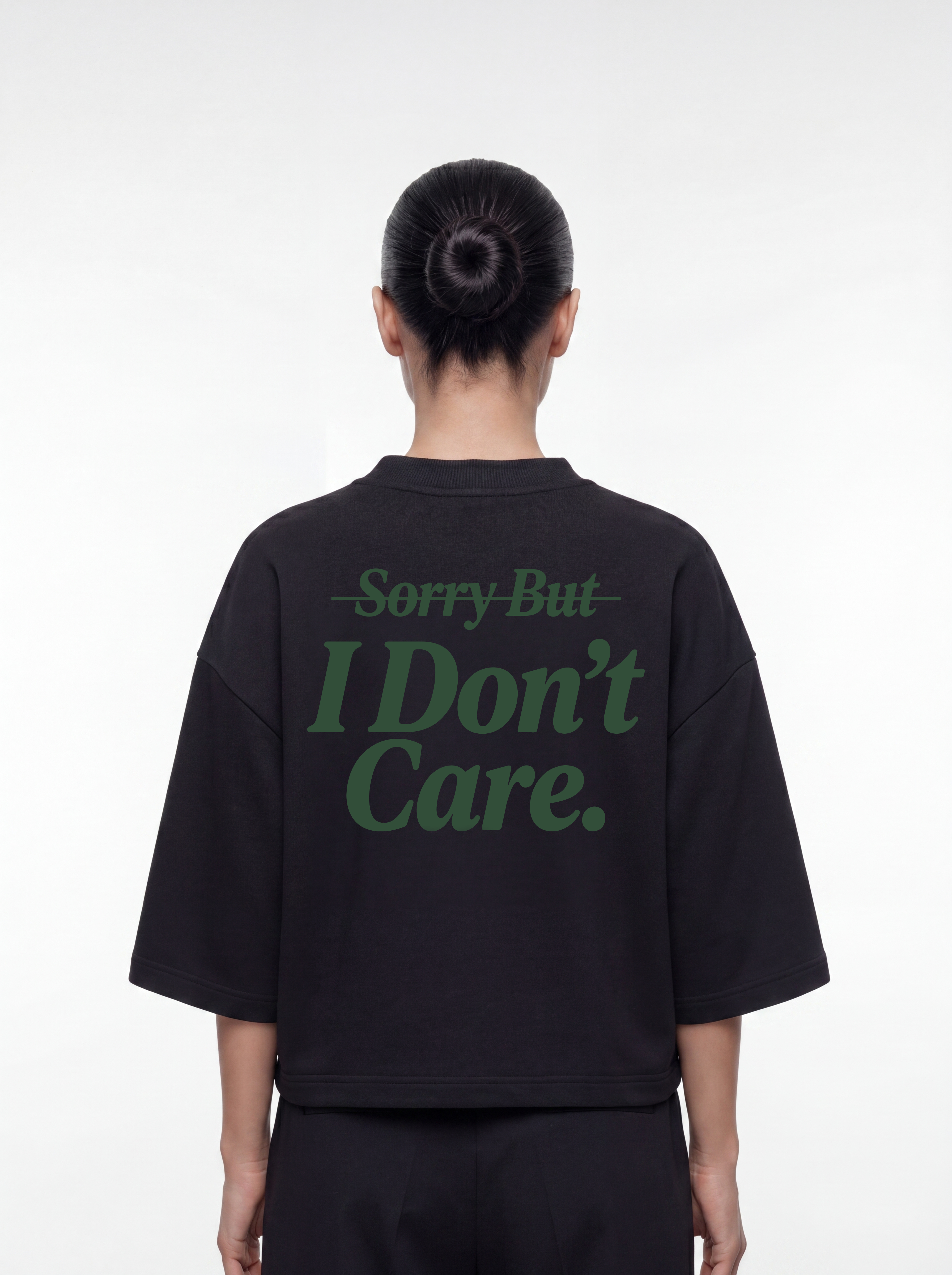 Women's OVERSZIED TEE - Sorry but i don't care