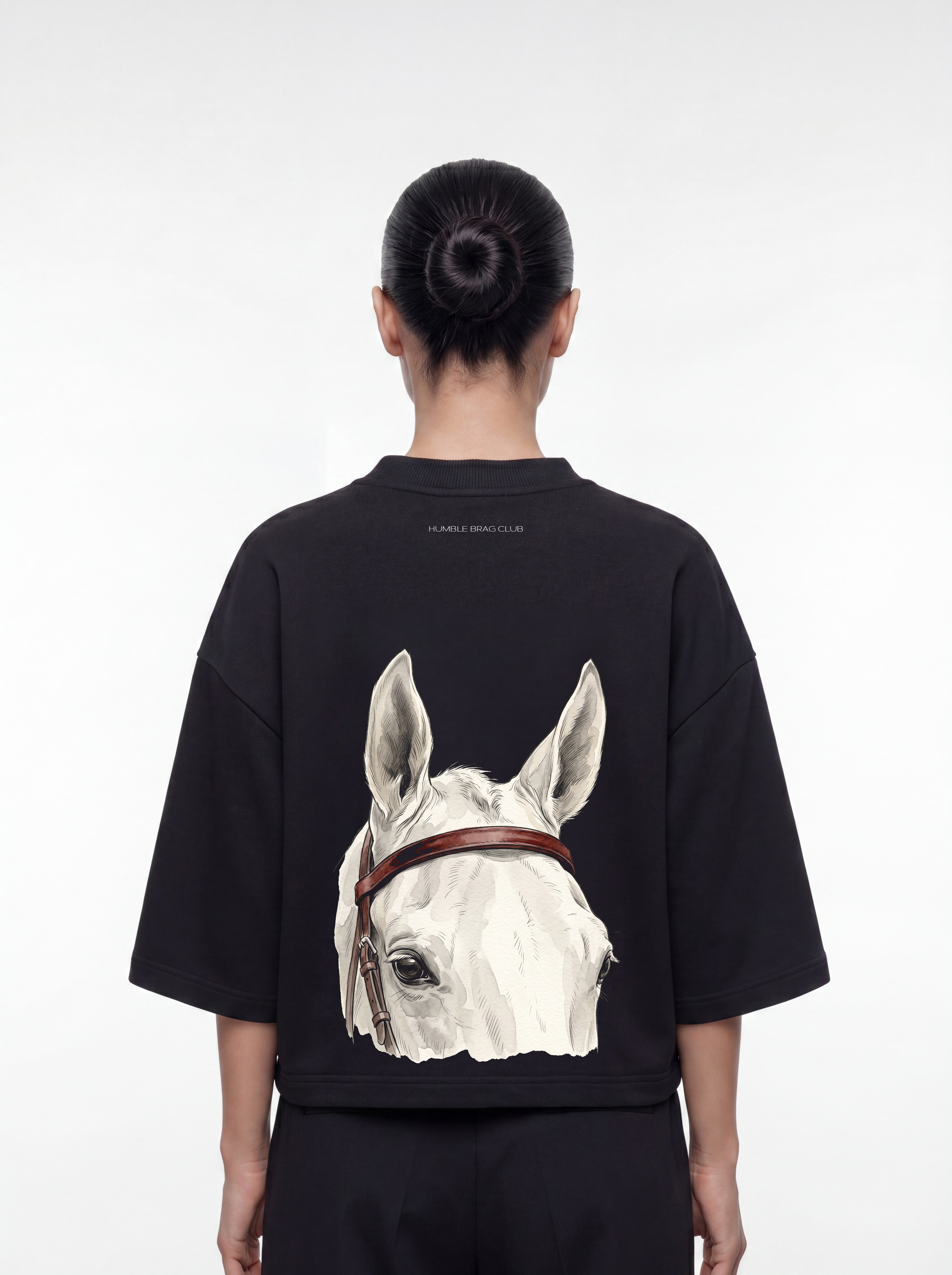 Women's OVERSZIED TEE - Stable Ghost