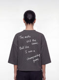 Women's OVERSZIED TEE - The motto