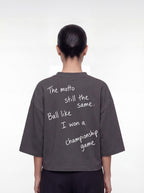 Women's OVERSZIED TEE - The motto