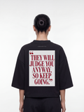Women's OVERSZIED TEE - They will judge