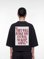 Women's OVERSZIED TEE - They will judge