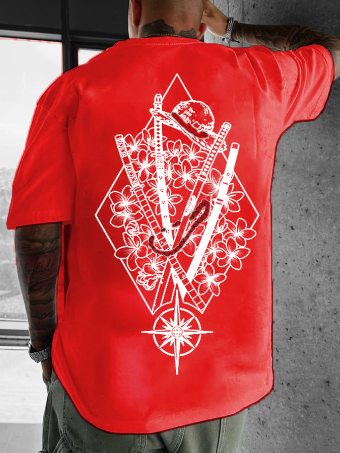 Unisex Anime Inspired Vintage T-Shirt