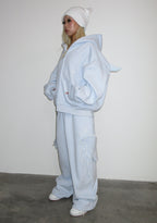 STITCH WINGS ZIP HOODIE BABY BLUE (DETACHABLE WINGS)