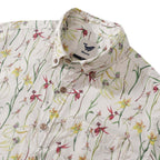 Men's Hawaiian Shirt Orchid Allsorts By Eloise Cotton Button-down Short Sleeve Aloha Shirt