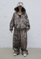 MISSION RHINESTONE ZIP HOODIE TREE CAMO