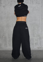 Nth ACTIVE OLD ENGLISH OVERSIZED SWEATPANTS BLACK