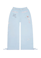 WHISPER OVERSIZED SWEATPANTS BABY BLUE